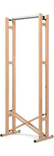 Stand appendiabiti pieghevole Ruote legno Naturale 415303 Snake 60 Foppapedretti