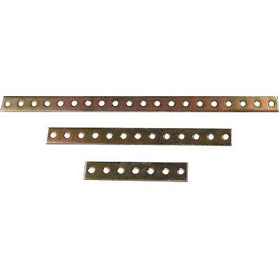 Giunzione gazebo pesante dritta 866  zincata gialla s.mm 4,0 mm 300x20 (25 pezzi
