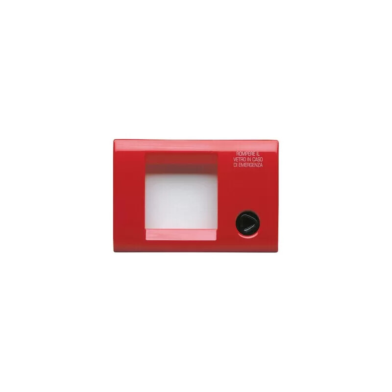 Gewiss gw32452 placca autop emergenza bianco
