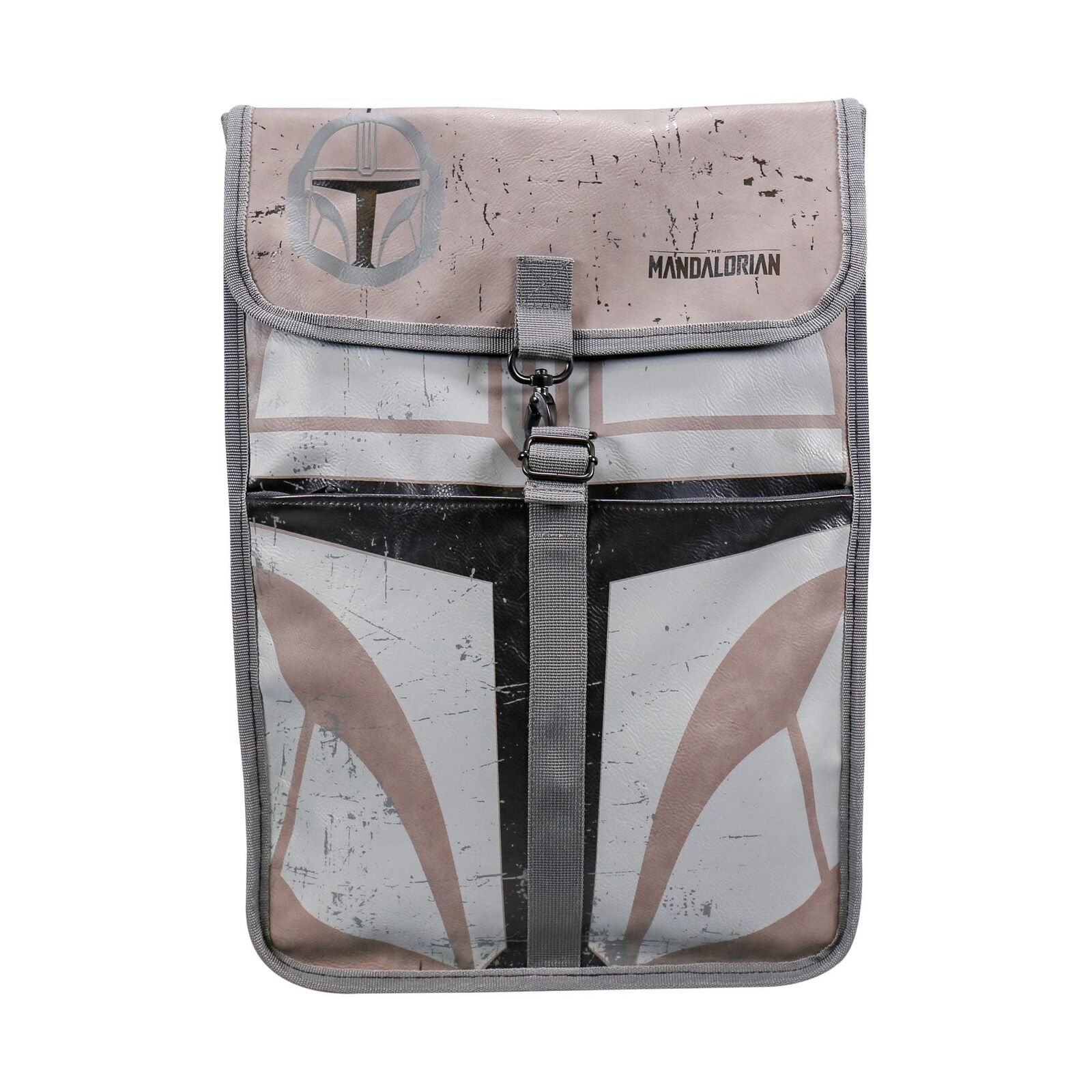 Star Wars The Mandalorian - Mandalorian Unisex Zaino nero/grigio poliuretano