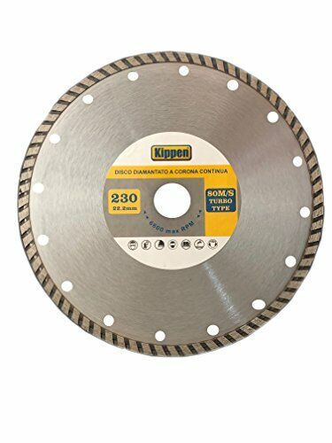 kippen 3033B - Disco Diamantato Turbo, 230 mm (P7I)