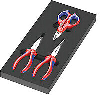 Wera 05150181001 Zangen-Set 3teilig Knipex mit 05150181001