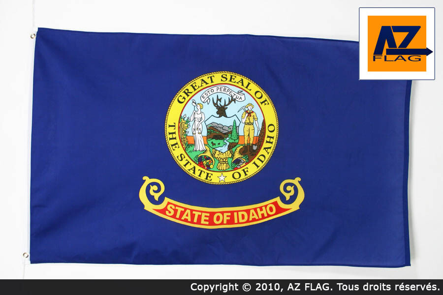 BANDIERA IDAHO 150x90cm - BANDIERA STATO AMERICANO – USA - STATI UNITI 90 x 150