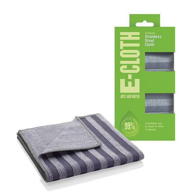 E-cloth Acciaio Inox Microfibra Pulizia E Lucidante Panno 1 Confezione SSC