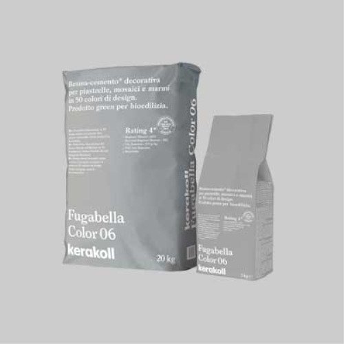Stucco ibrido per piastrelle 'fugabella color' kerakoll 3 kg - colore n° 43 (3 k