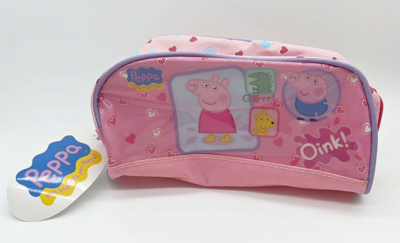 Astuccio Rosa  Peppa Pig pencil case trousse
