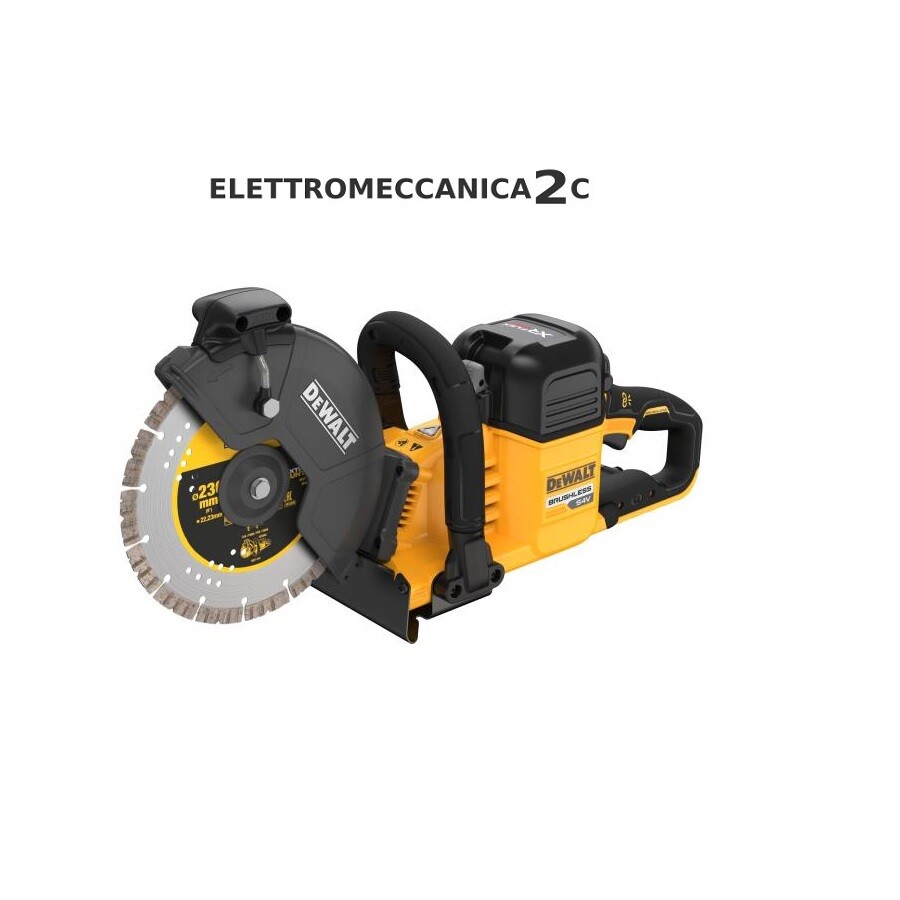DEWALT DCS691N-XJ troncatore 54v brushless 230mm max taglio 83mm solo macchina