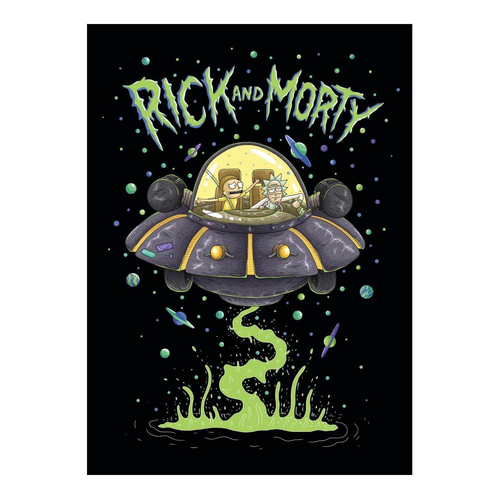 Rick and Morty Grande Coperta Morbido Confortevole Pile Divano Letto Ufficiale
