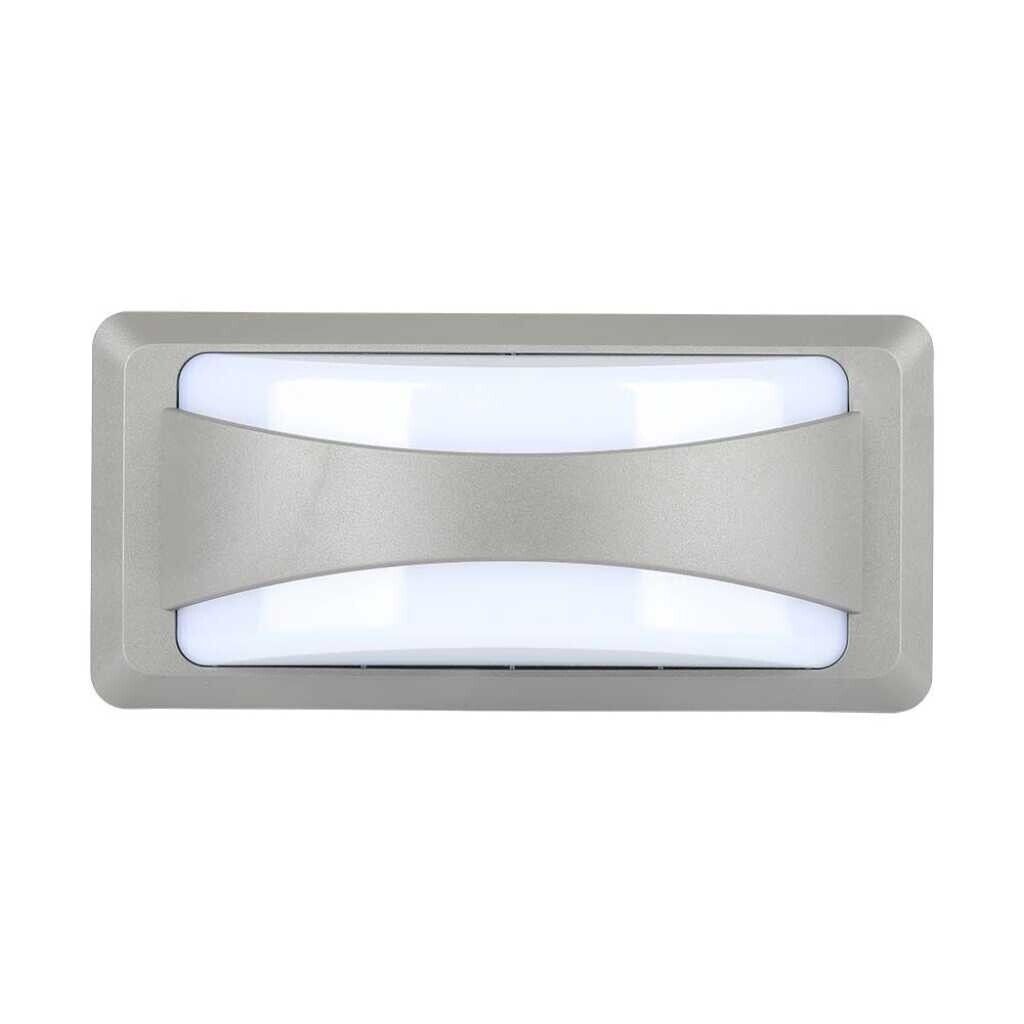 V-TAC VT-8058 Applique lampada LED da parete moderna 12W luce soffusa rettangola