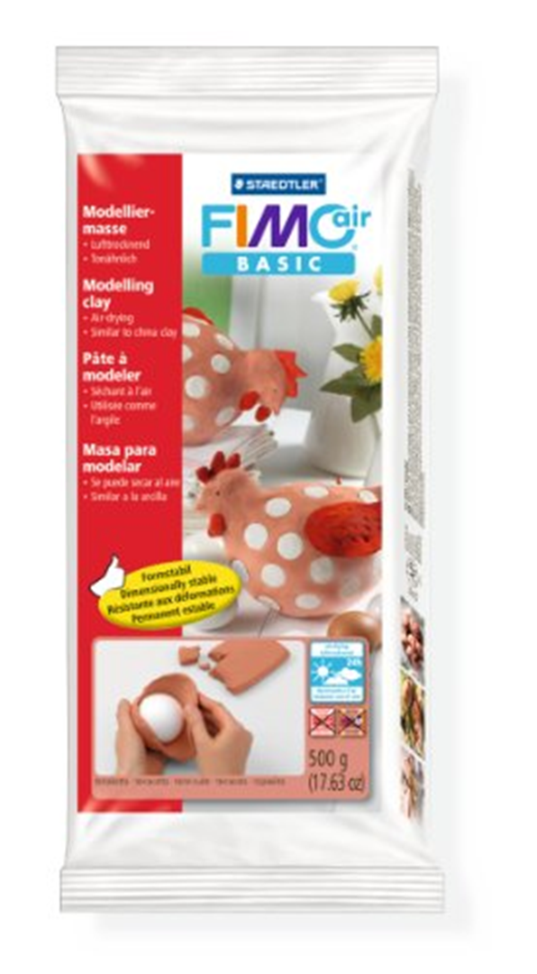 Pasta Fimo Air Basic Gr.500 76-Terracotta | Staedtler