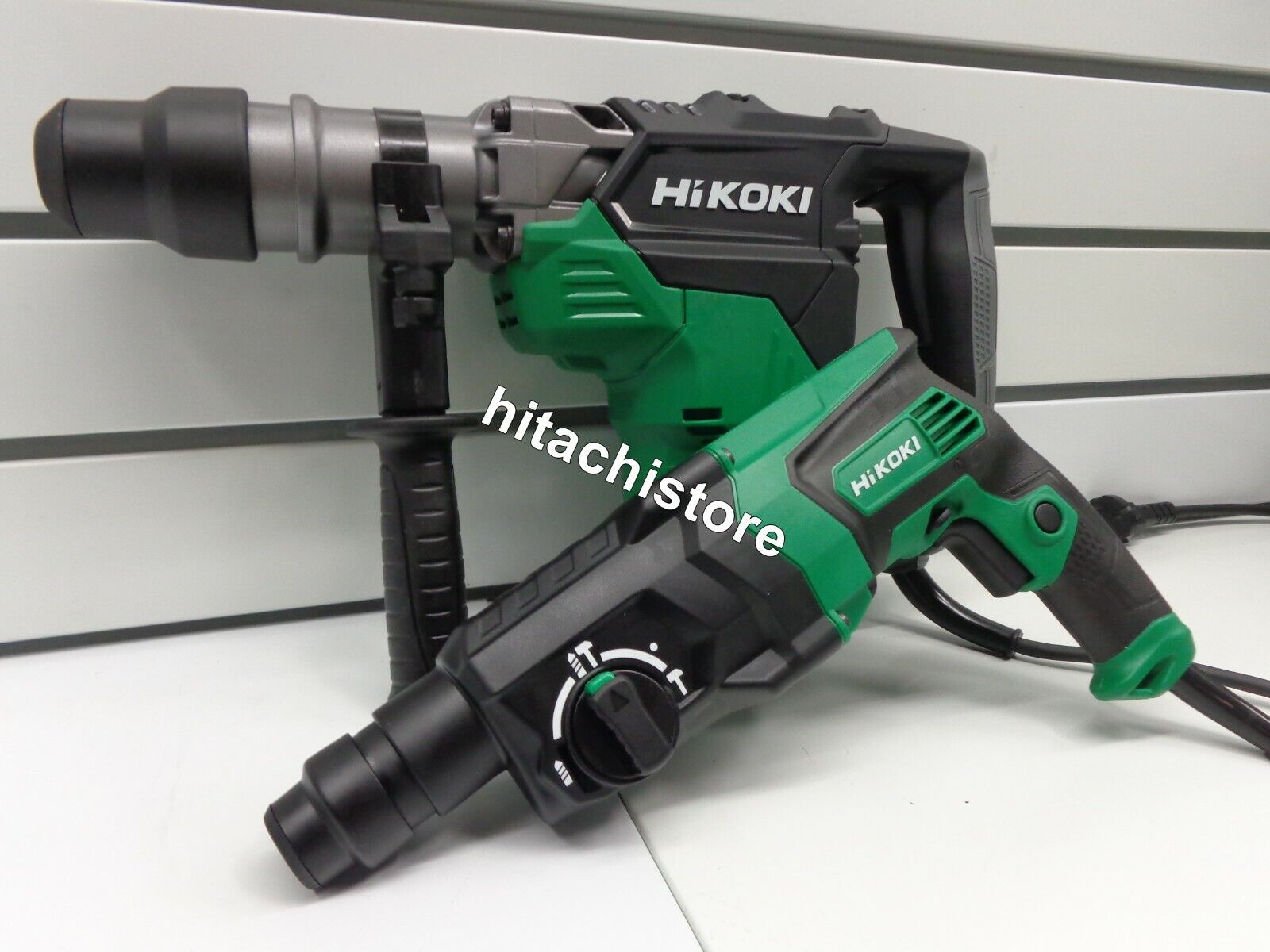 PERFORATORE DEMOLITORE DH40MC HIKOKI + TASSELLATORE DH26PC2 HIKOKI  IN VALIGETTA