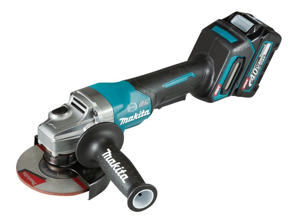Makita GA013GM201 Angle grinder cordless 125 mm 2 batteries, GA013GM201