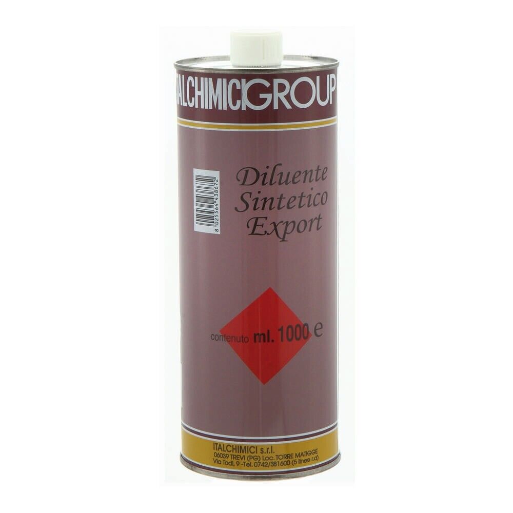 DILUENTE SINTETICO EXPORT 1 LT PER SMALTO VERNICE COLORE SINTETICI ITALCHIMICI