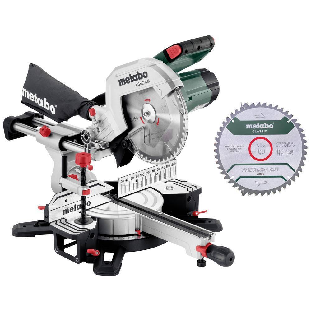 Troncatrice Metabo 613254900 254 mm 30 mm 1450 W