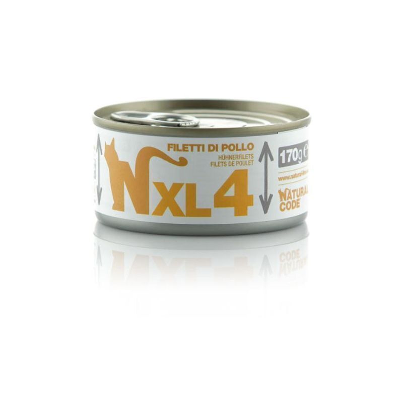 Natural code XL4 filetti di pollo 170gr