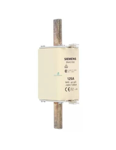 Siemens 3na3036 fusibile nh 0 gl/gg 125a 500vca