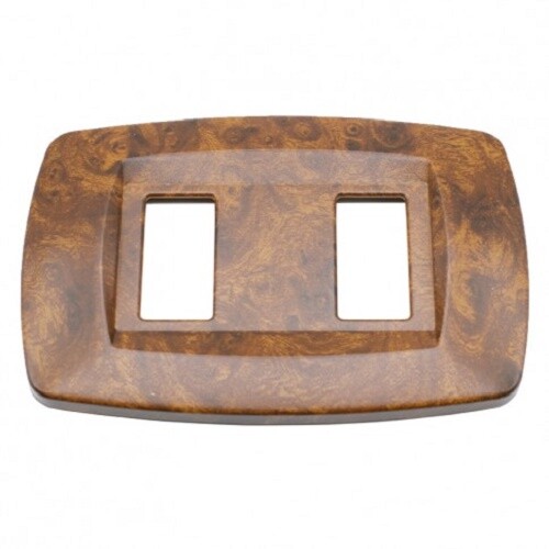PLACCA RADICA 2 FORI PER BTICINO MAGIC COMPATIBILE - MASTER Modì MD432