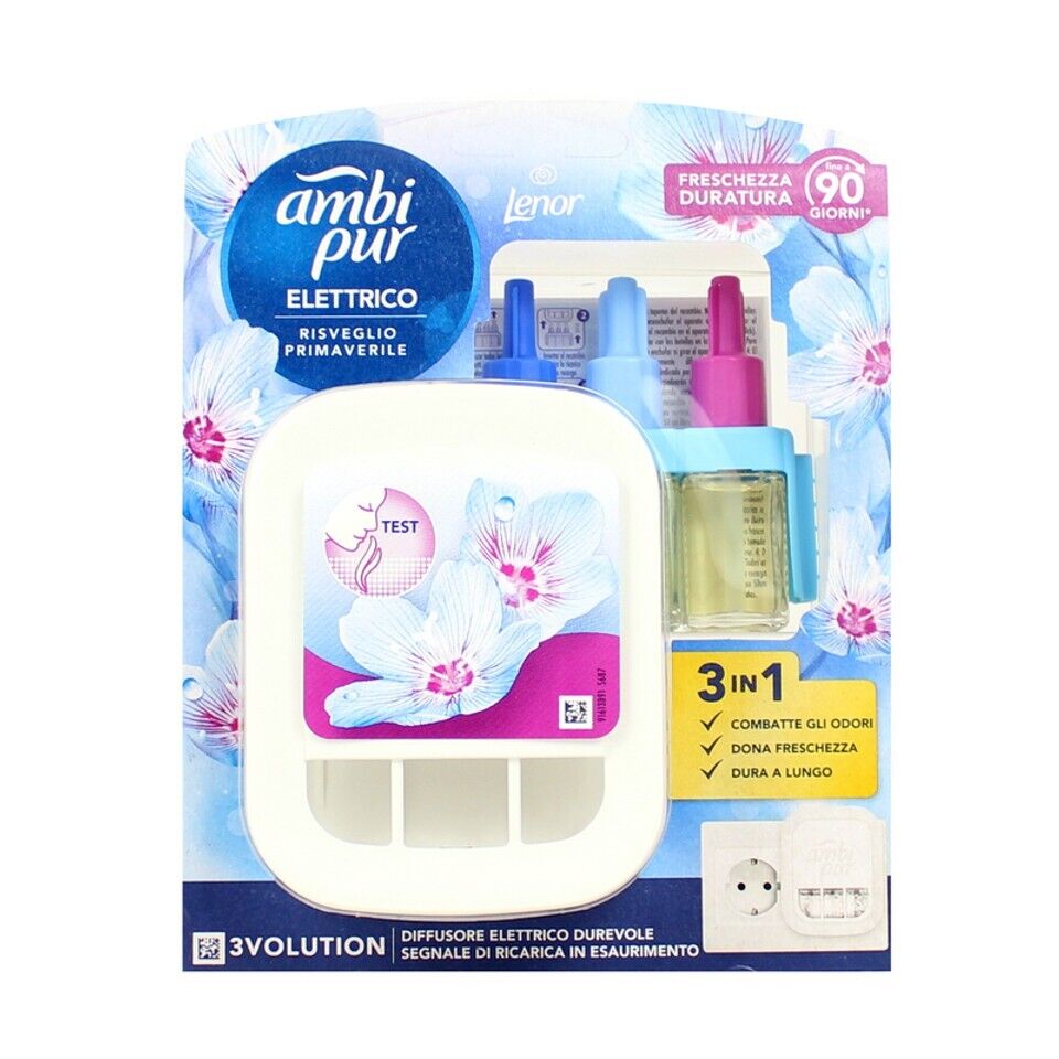 Ambi Pur 3volution Lenor deodorante ambienente elettrico base ricarica plug-in