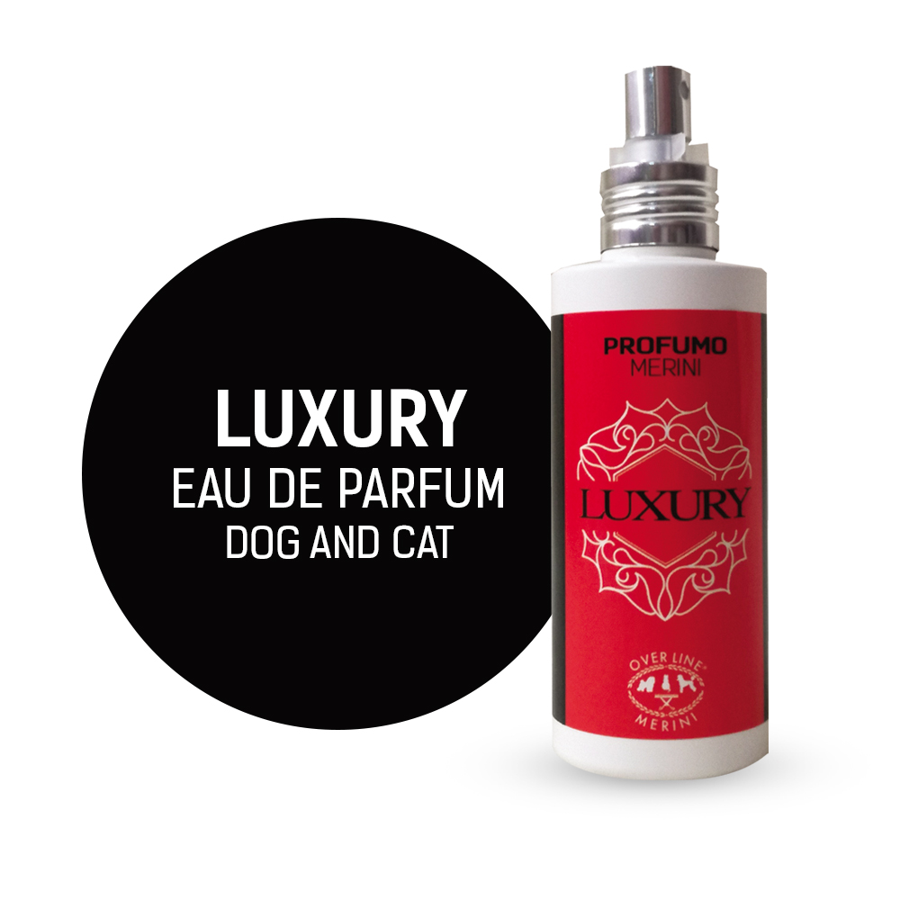 PROFUMO PER CANI Merini – profumo Luxury 100mL OVER LINE
