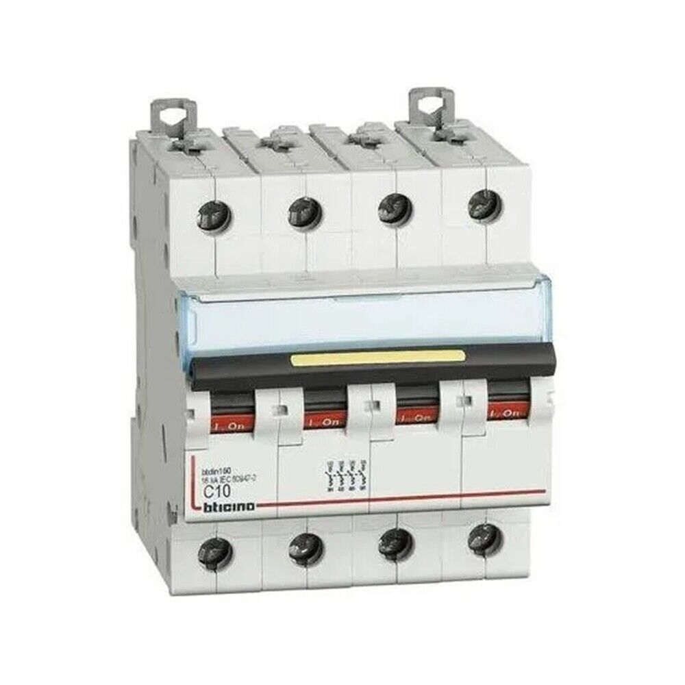 Interruttore Automatico Magnetotermico 4 Poli 10A 1000K EP100  - COD. HERD672313