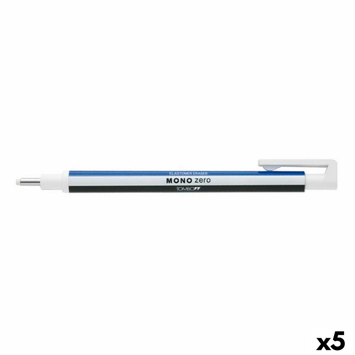 Tombow Portagomme Tombow Mono Zero Azzurro Bianco Nero (5 Unità) S_0301_S8434598