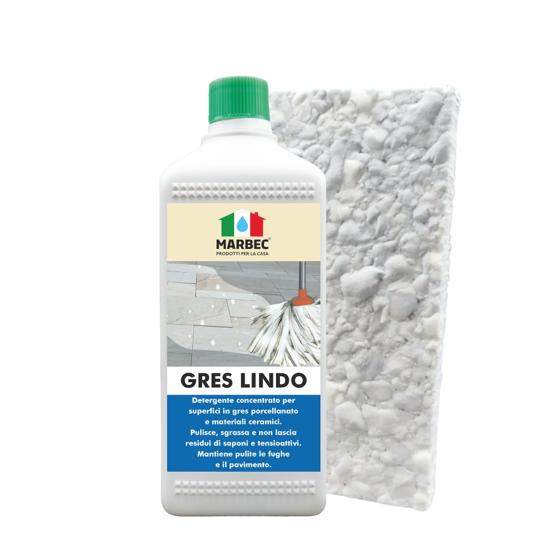 GRES LINDO - Detergente per gres porcellanato