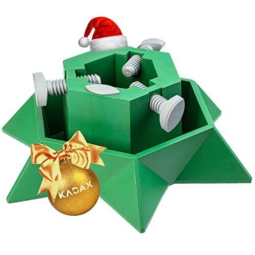 KADAX Christmas Tree Stand con Serbatoio dell'Acqua, Supporto per Albero (g1r)