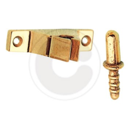 fermaporte a pinza bronzato gancio e piolo blocca porta fermo porte
