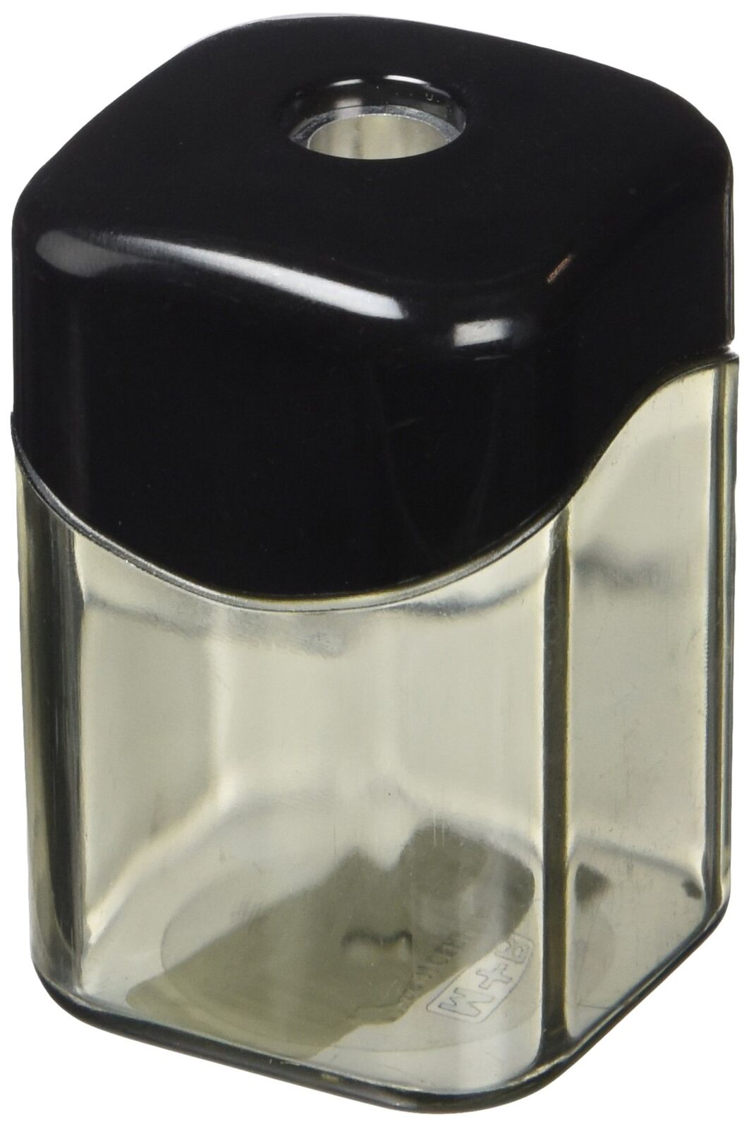 M + R 709230000 Sharpener MG Easy Container Sharpener, Black/Smoke