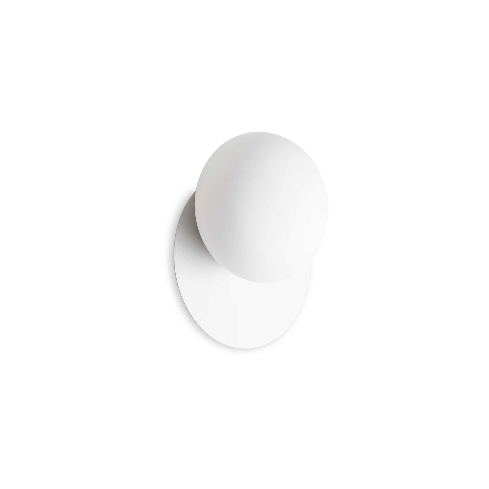 Ninfea ap1 bianco lampada da parete GX53
