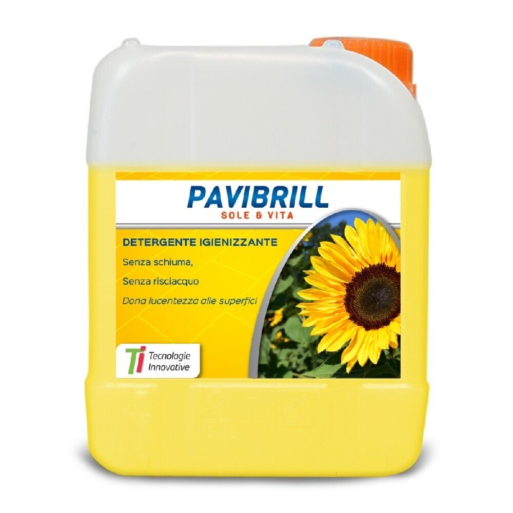 BAUCHEM LAVAPAVIMENTI DETERGENTE IGIENIZZANTE 5 LITRI SOLE&VITA PROFESSIONALE