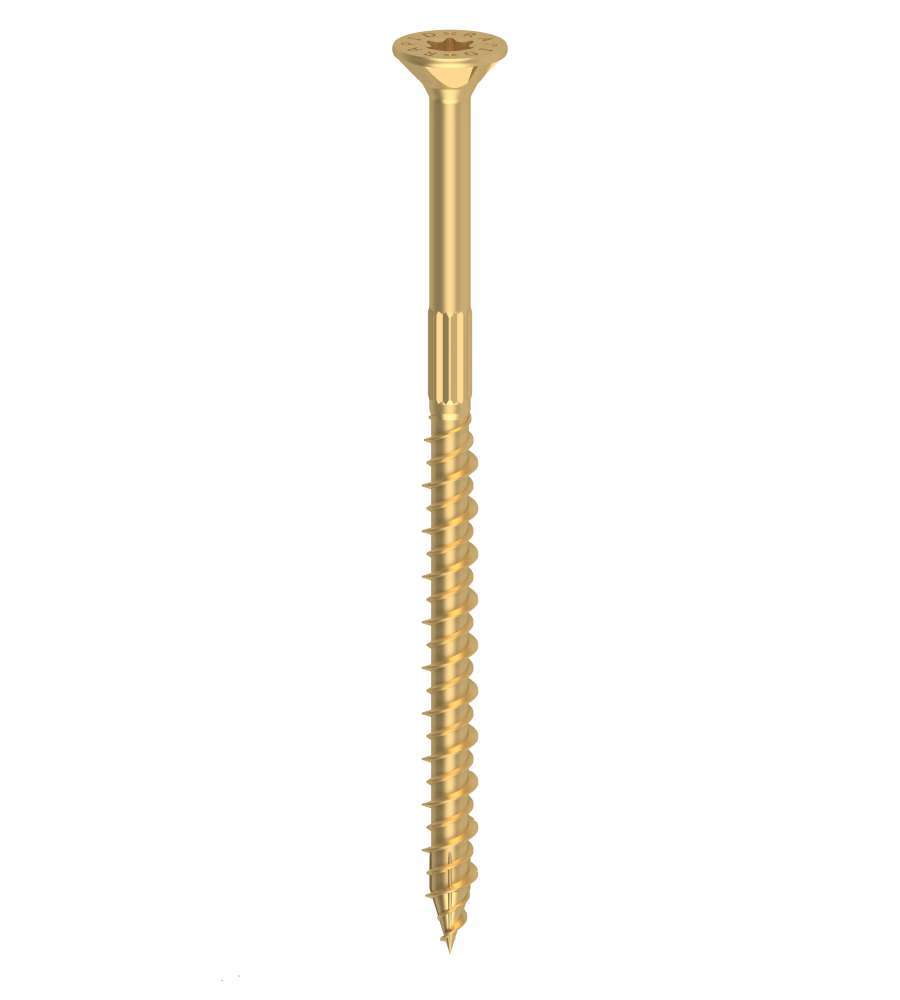 Viti pro tps torx 5,0x50 zincato giallo sfuso 1kg 223 pezzi