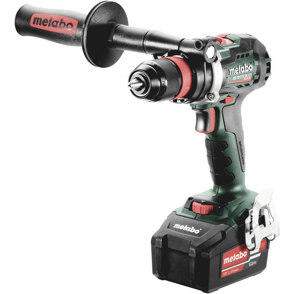 Metabo BS 18 LTX BL Q I 602359650 Trapano avvitatore a batteria 18 V 5.2 Ah