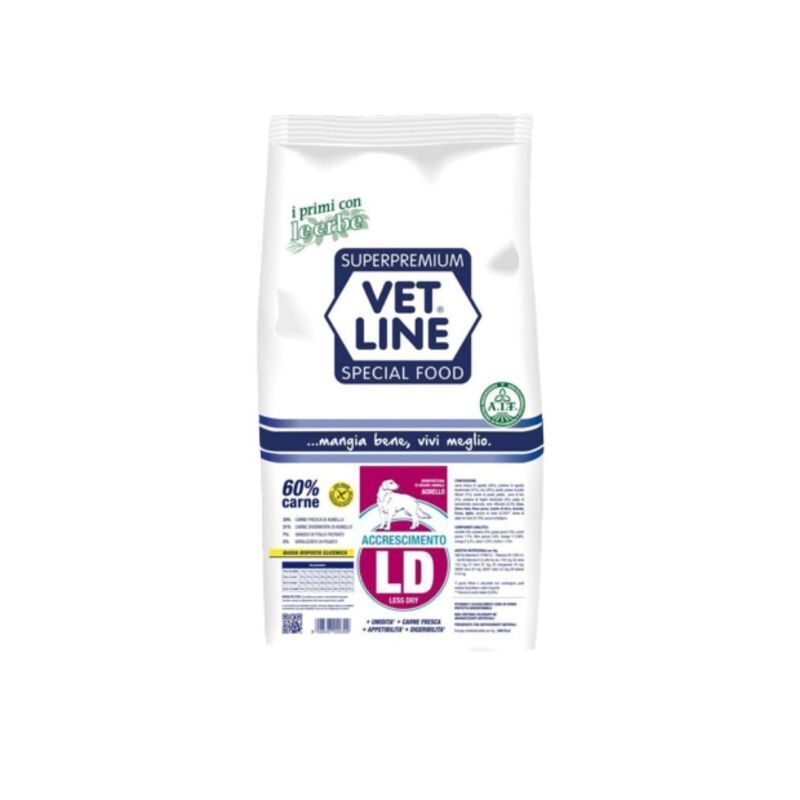 Vet line accrescimento LD agnello 3kg