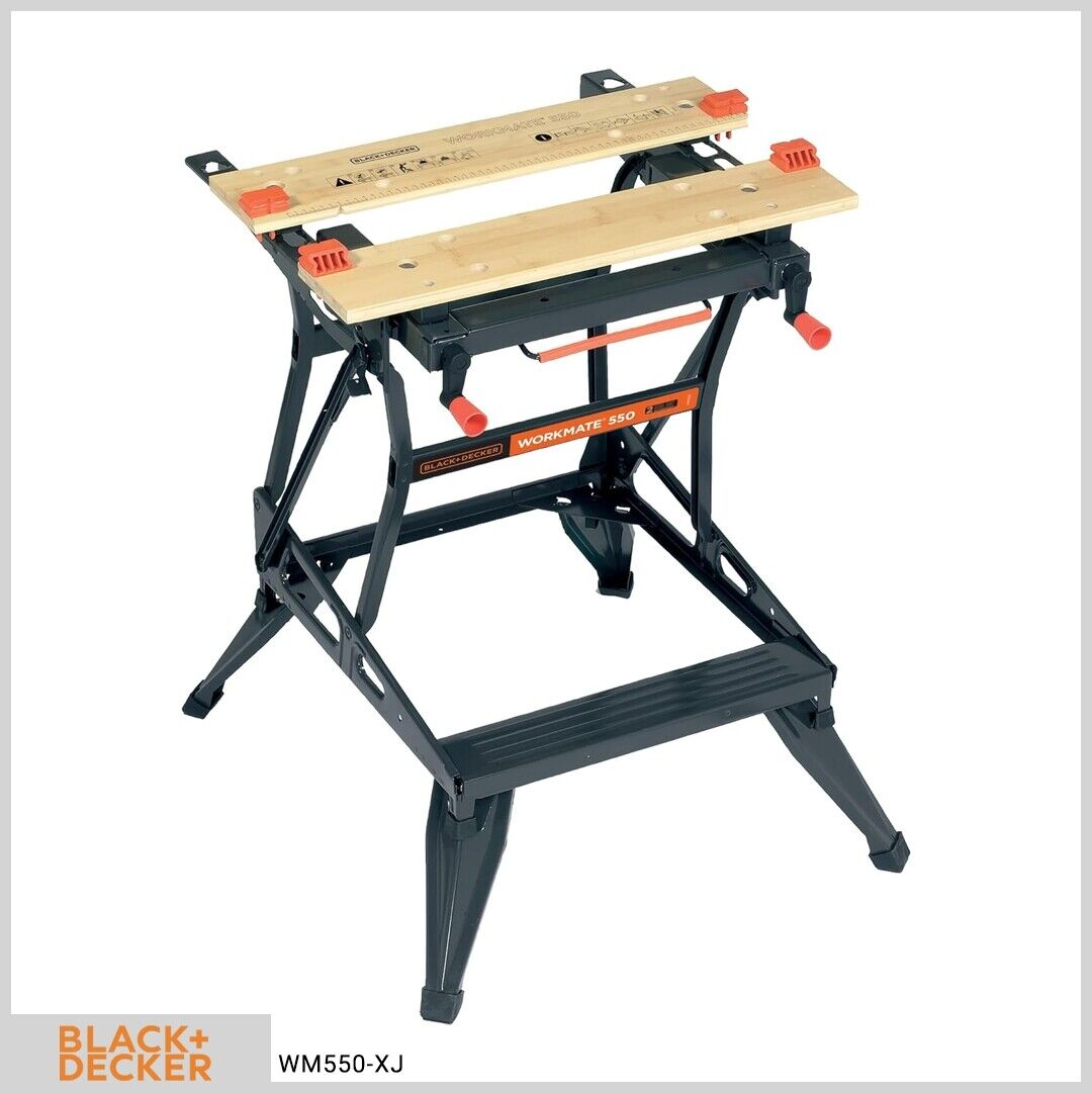 BANCO DA LAVORO DOPPIA ALTEZZA WORKMATE BLACK & DECKER WM550-XJ