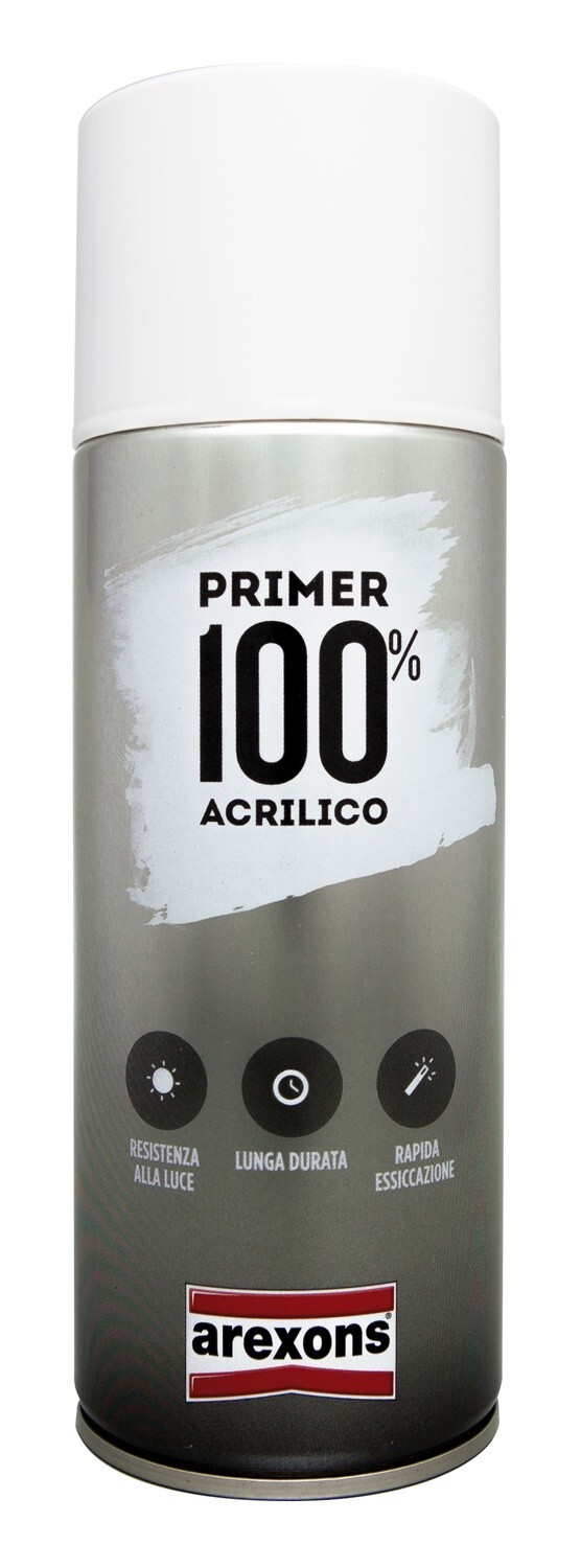 Primer 100% Acrilico Fondo Antiruggine Grigio 3653 AREXONS