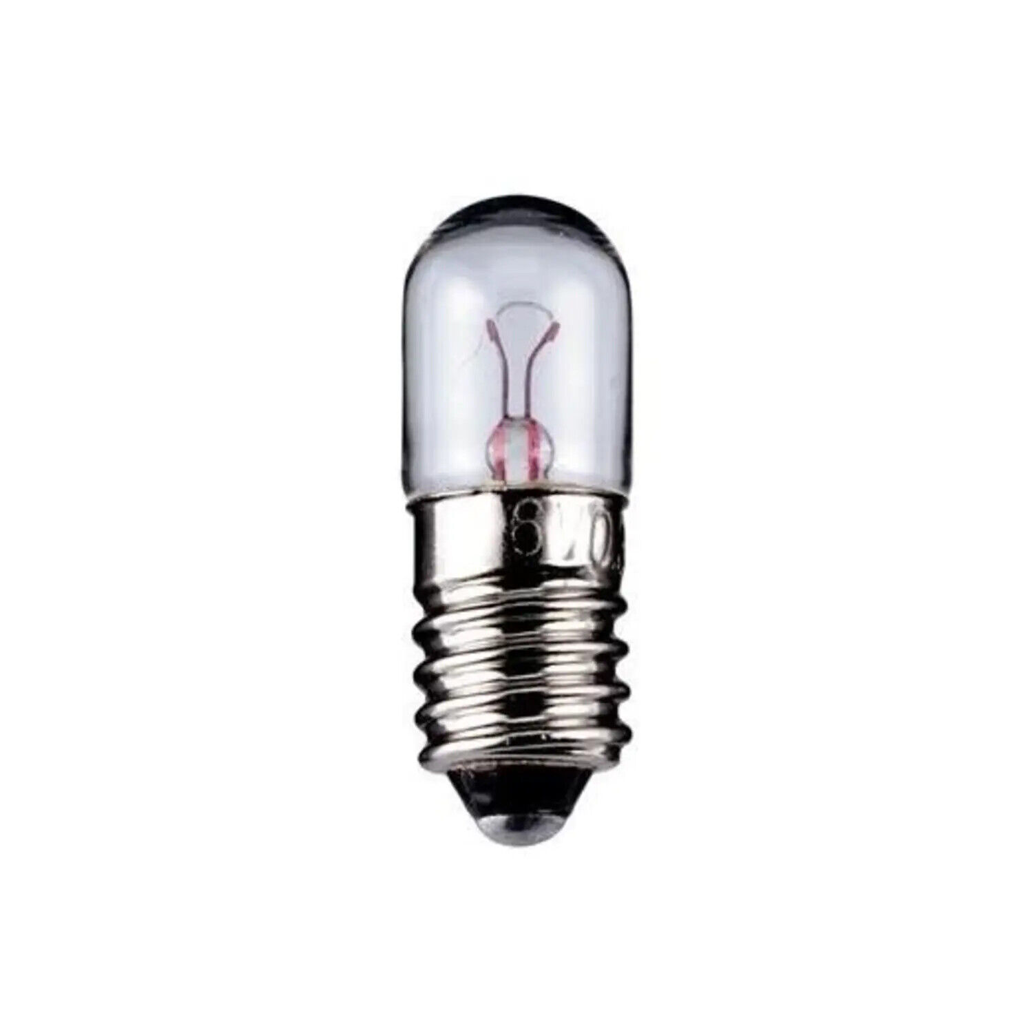 lampadina tubolare modellismo E10 2 watt 6 volt