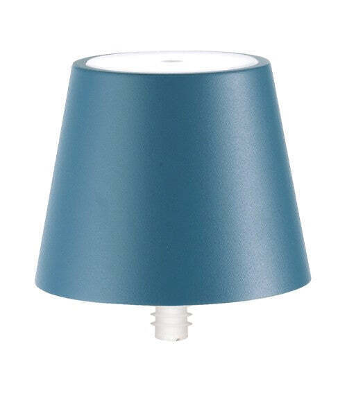 Zafferano Poldina Stopper Lampada H 111 Mm D 111 Mm Blu