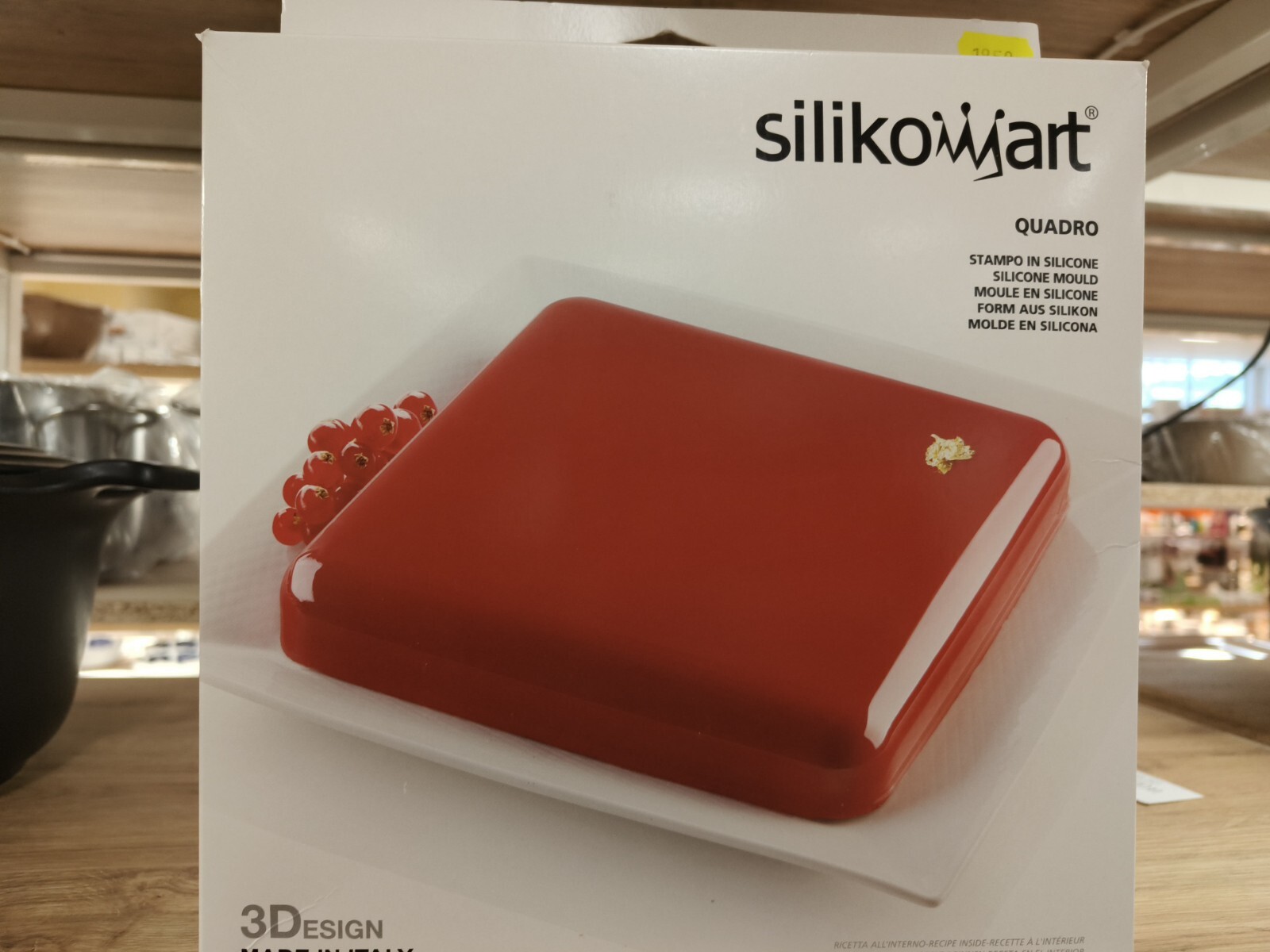 Stampo torta 3D Quadro silicone Silikomart tortiera forno torte mousse - Rotex