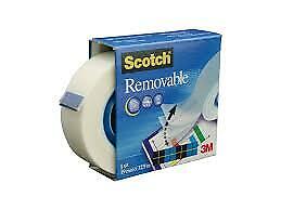 nastro adesivo removibile 3m scotch invisibile 19mm x 32,9m
