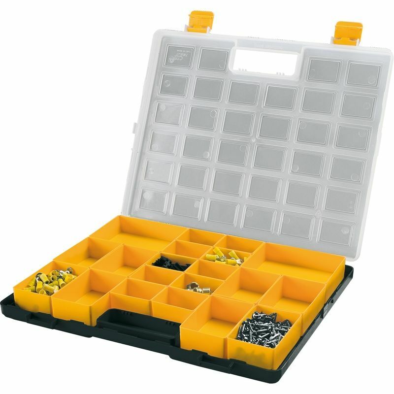 VALIGETTA  PORTAMINUTERIA  20 POSTI  CM 370x300x40 mm ORGANIZER PORTAMINUTERIE