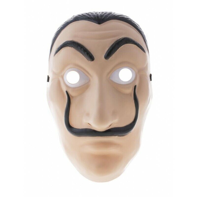 Maschera pvc deluxe "Dalì"