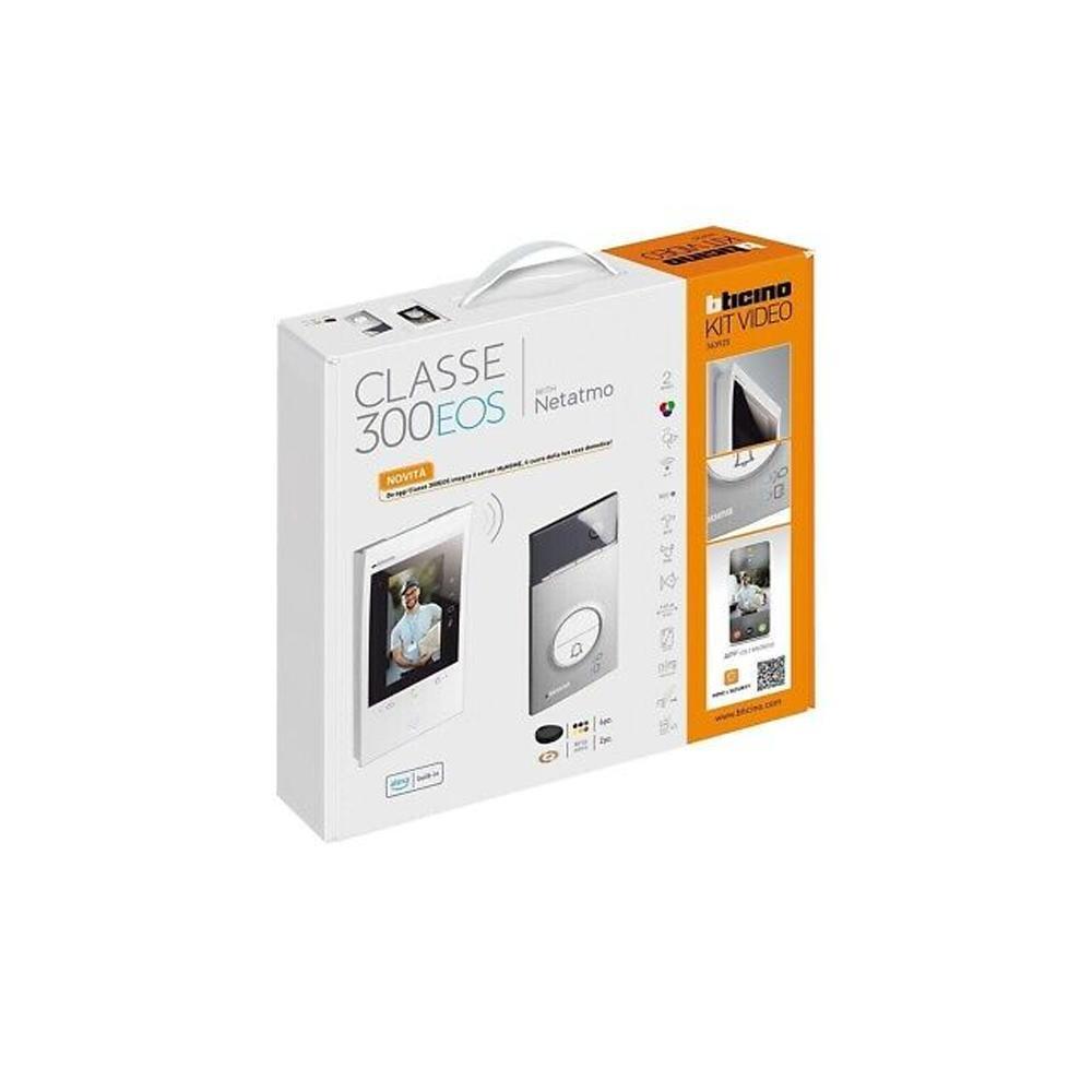 BTICINO KIT VIDEOCITOFONO CLASSE 300EOS WN + L3000 CONNESSO APP