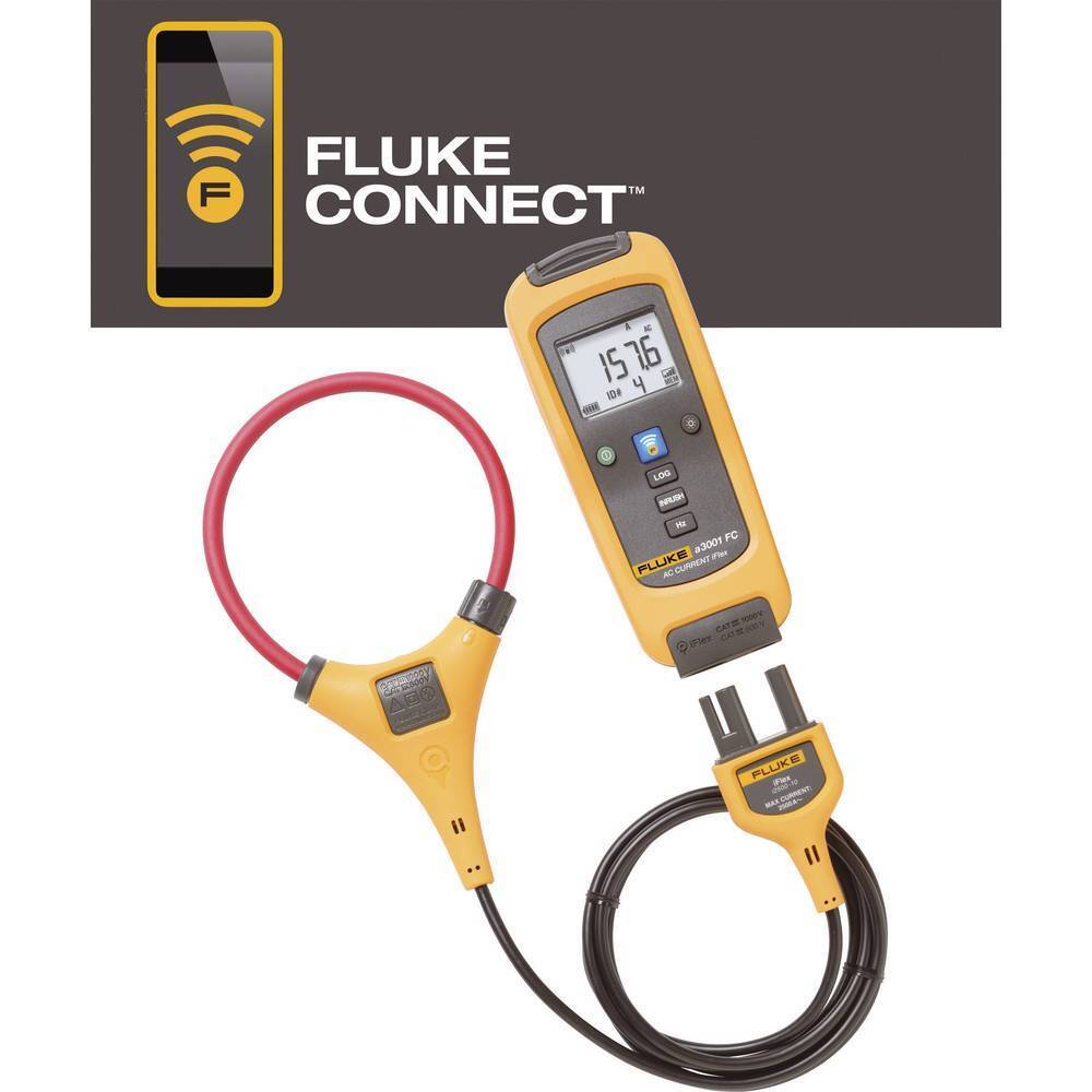 Fluke FLK-a3001 FC iFlex Pinza amperometrica, Multimetro portatile digitale