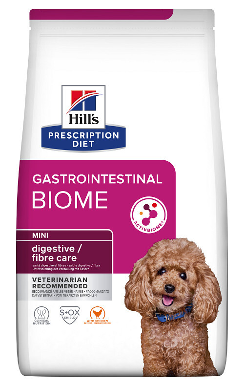 Hill's Prescription Diet Gastrointestinal Biome per Cani Mini con Pollo da 1 Kg 