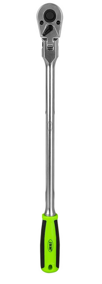 JBM 53886 RATCHET Articolato Extra Lungo Da 72 Denti Di 1/4”