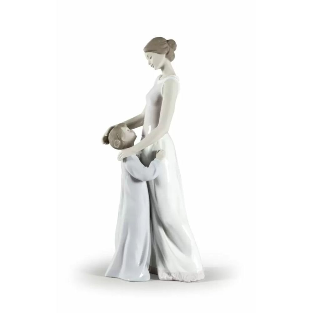 LLADRO' Figura Statua "Da Madre a Figlia" Porcellana H36cm