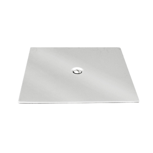 PIASTRA IN ACCIAIO QUADRATA 150 X 150 mm DH