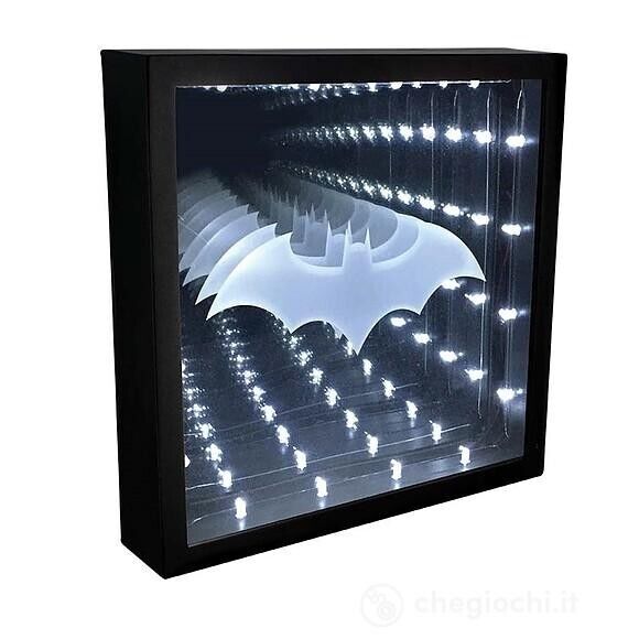 Lampada Batman Logo Infinity Light Paladone 14+ Dimensioni 25x25cm Batteria USB