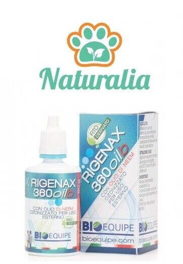 Bioequipe - RIGENAX360 OIL B - Flacone da 15 ml - Igienizzante, riepitelizzante